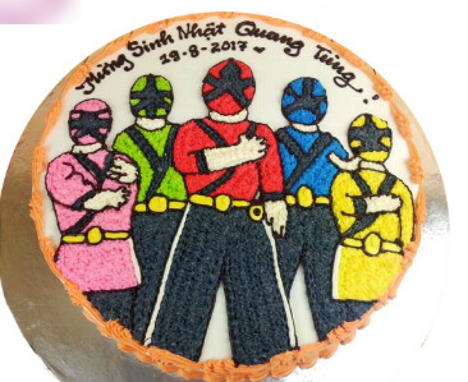 Bánh sinh nhật hình siêu nhân nhện