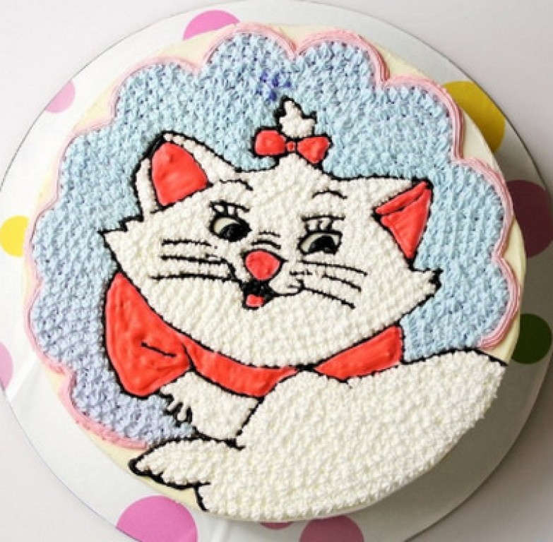 
			99+ Bánh kem vẽ hình con Mèo dễ thương mừng sinh nhật tuổi Mão
		